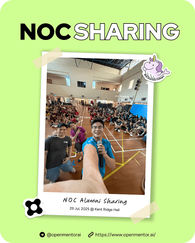 OpenMentor NUS NOC Sharing